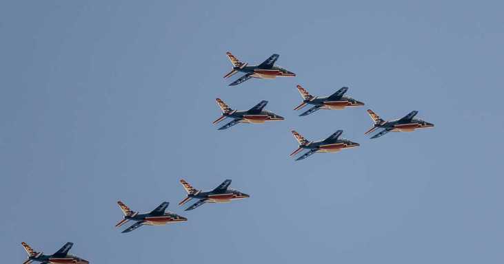 Présentation de l'avion Alphajet, un biréacteur franco-allemand au service des forces aériennes